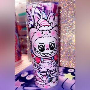 Cute custom made Labubu Character Tumbler